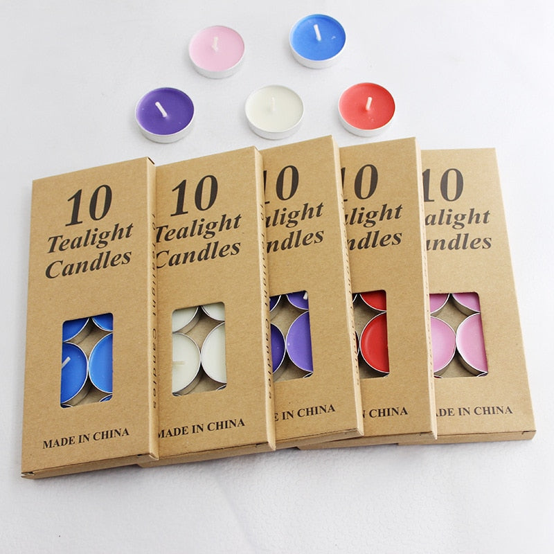 10pcs Mini Candles