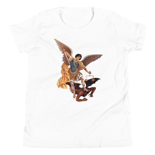 Archangel Micheal/San Miguel Youth Short Sleeve T-Shirt